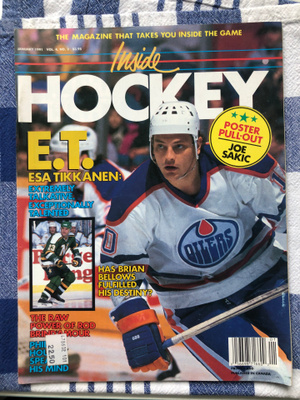 Inside Hockey 3-1991. Esa Tikkanen.