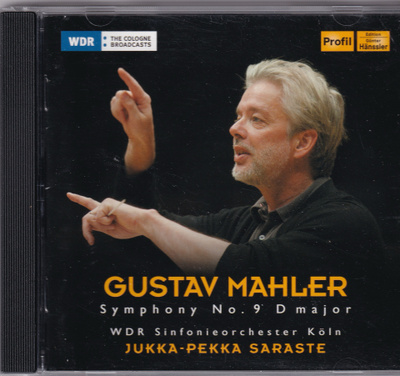 Mahler - Sinfonia no 9 - CD-levy