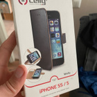Iphone 5/5S nahkainen lompakkomallin suoja - pikkukuva 1