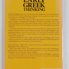 Martin Heidegger : Early Greek thinking - pikkukuva 2
