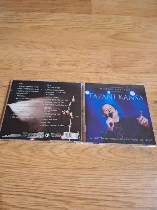 Tapani Kansa-Maestro Areenalla-40 Vuotta Huipulla (2-CD)