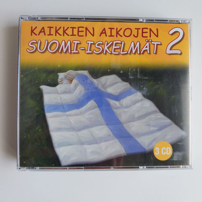 3 x cd KAIKKIEN AIKOJEN SUOMI-ISKELMÄT 2