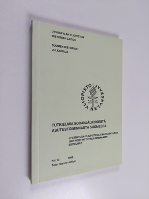 Mauno (toim.) Jokipii : Tutkielmia sodanjälkeisestä asutu...