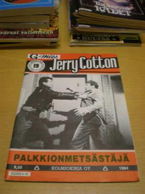 Jerry Cotton 19 / 1984; Palkkionmetsästäjä