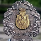 Hopeavärinen Palkinto vuodelta 1925. Halkaisija - 36 mm. - pikkukuva 5