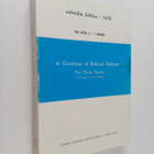 Paul Jouon : A grammar of Biblical Hebrew, Volume 2 - Par... - pikkukuva 1