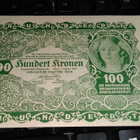 Austria Itävalta 1000 Kronen1922 P77 XF-aUNC - pikkukuva 1