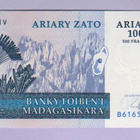 Madagascar 100 Ariary (500 Francs) v.2004 UNC P-86 - pikkukuva 1