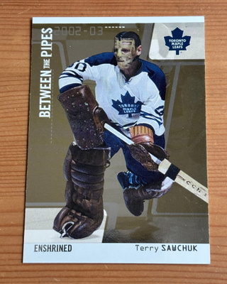 2002-03 Between the Pipes #114 Terry Sawchuk EN