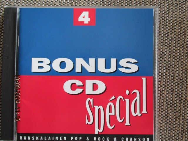 BONUS CD 4 - RANSKALAINEN POP & ROCK & CHANSON 