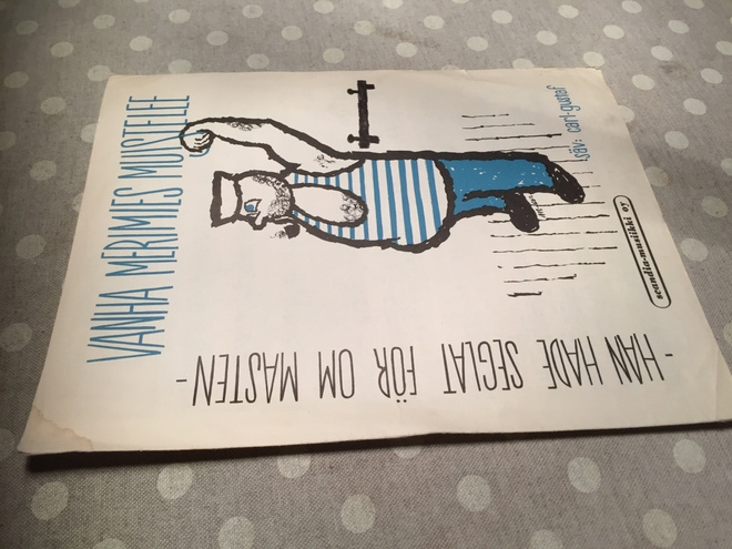 NUOTTIVIHKONEN VANHA MERIMIES MUISTELEE