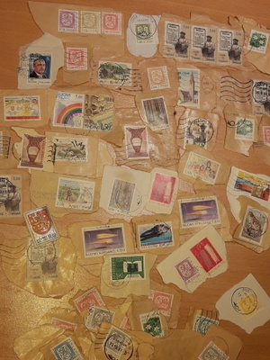 POSTIMERKKEJÄ 1980 -luvulta Matti Nykänen ym.....