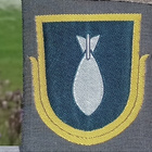 SA - Jääkäri, Kranaatiheitinmiehen Tunnus. Koko - noin 81*66 - pikkukuva 4