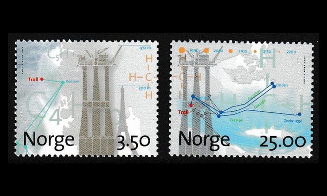Norja 1211-2 ** Troll-kaasukentän avaaminen (1996)