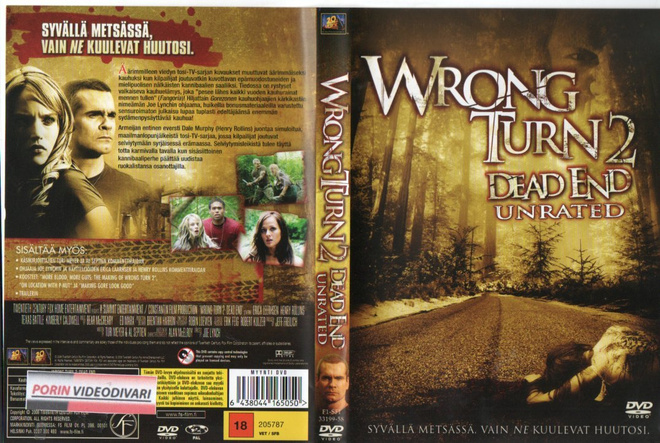 wrong turn 2 dead end unrated	(8 060)	k	-FI-	DVD	suomik.			2