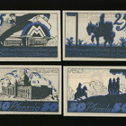 Saksa Notgeld 2 x 25, 2 x 50 Pfg, Leipzig 1921 - pikkukuva 1