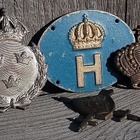 Ruotsin Militaria - 4 KPL. Yksi merkeistä Hopeinen. - pikkukuva 4