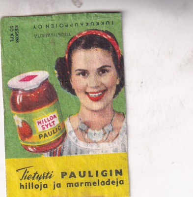 Tietysti Pauligin hilloja ja marmeladeja  , s73