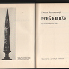 Ravenscroft: Pyhä keihäs, Gummerus 2000, 2.p., skp., K3 + - pikkukuva 2