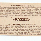 Purkkakuva Fazer AARRESAARI n:o 43 - pikkukuva 2