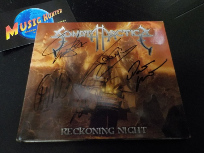 SONATA ARCTICA - RECKONING NIGHT CD KOKO BÄNDIN NIMMAREILLA
