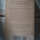 Thomas de Quincey - Confessions of an English Opium-Eater - pikkukuva 2