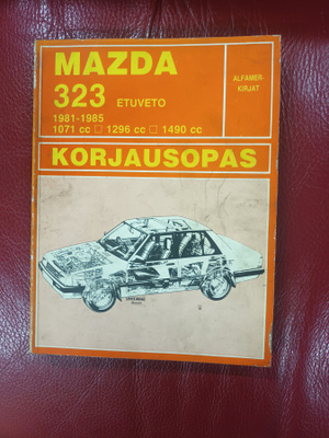 Mazda 323 vm. 1981-1985 korjausopas. Suomenkielinen
