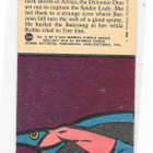1966 Topps Batman Trading Card #18A Death Spins A Web - pikkukuva 2