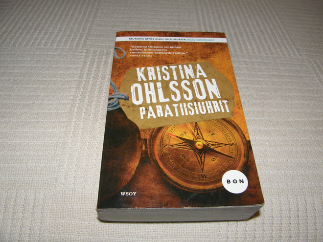 Kristina Ohlsson Paratiisiuhrit -pok