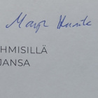 Marja Huovila - Kaikilla ihmisillä on rajansa (nid., sign.) - pikkukuva 2