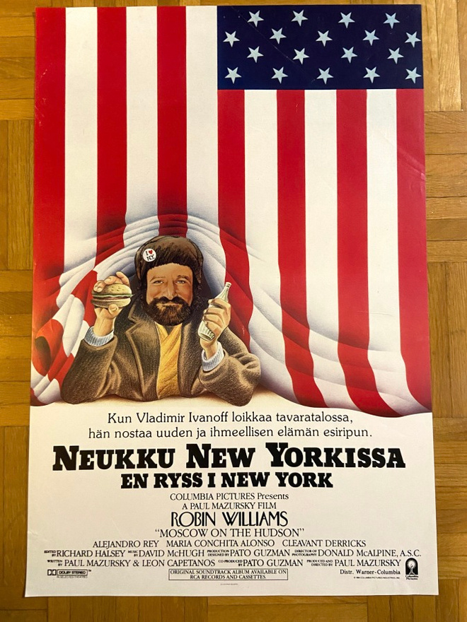 Vanha elokuvajuliste: Neukku New Yorkissa