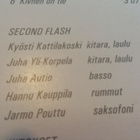 SECOND FLASH Nimismies MMLP 8805 1988 - pikkukuva 5