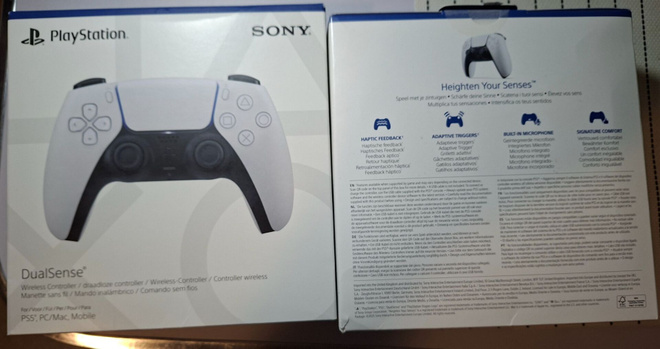 2 kpl Sony PS5 DualSense, valkoinen ++UUSIA++