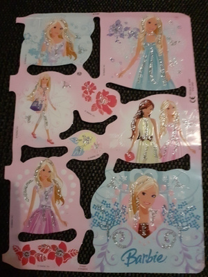 MLP 2130 Barbie kiiltokuva-arkki