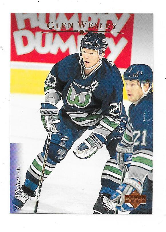 1995-96 Upper Deck #159 Glen Wesley Hartford Whalers