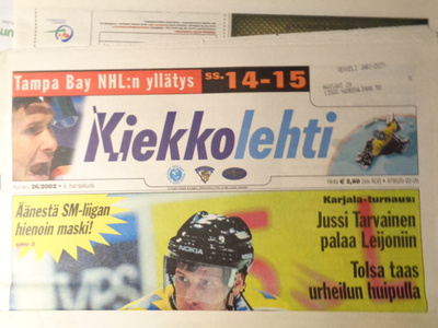Kiekkolehti Nro 26/2002 (11.12)