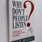 Hugh Mackay : Why Don't People Listen? - pikkukuva 1