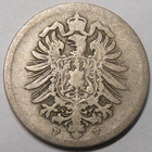 Saksa. 10 pfennig 1876F. - pikkukuva 2
