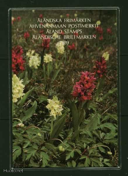 Ahvenanmaa  Postimerkkien vuosilajitelma v 1989