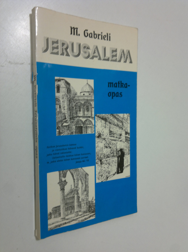 M. Gabrieli : Jerusalem : matkaopas