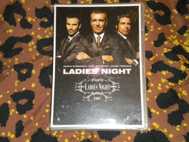 DVD - LADIES NIGHT - 2007  MINT ruotsinkielinen