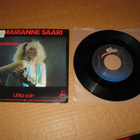 Marianne Saari 7" Muovinukke / Unta Vain, PS v.1985 - pikkukuva 2