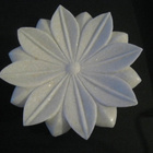 Lotus marmori kulho alusta Intia Halkaisija n. 19,5 cm - pikkukuva 1
