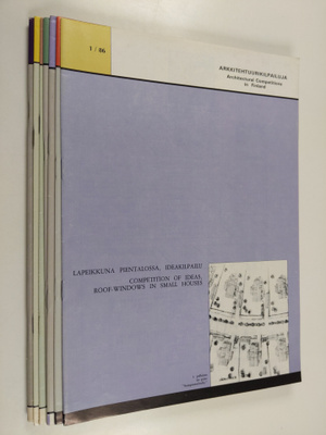 Arkkitehtuurikilpailuja 1-9/1986 ( Nro 4 & 5 puuttuu)