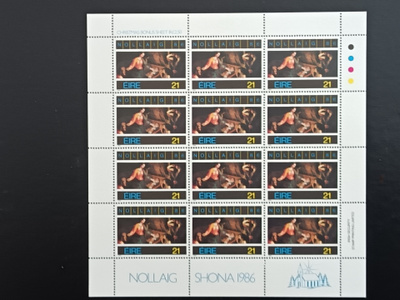Irlanti 1986 Joulumerkit