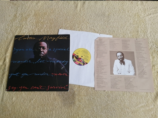 CURTIS MAYFIELD - Never Say You Can't Survive LP