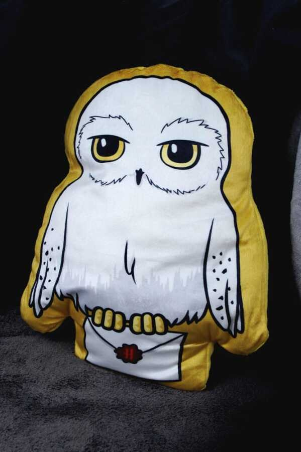 HARRY POTTER PILLOW HEDWIG 35CM	(55 733)		pehmo