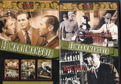 2 maailmansota (rko classics movie box) (8 100) k -FI- (3sli