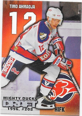 1999-00 CardSet #226 Timo Ahmaoja HIFK