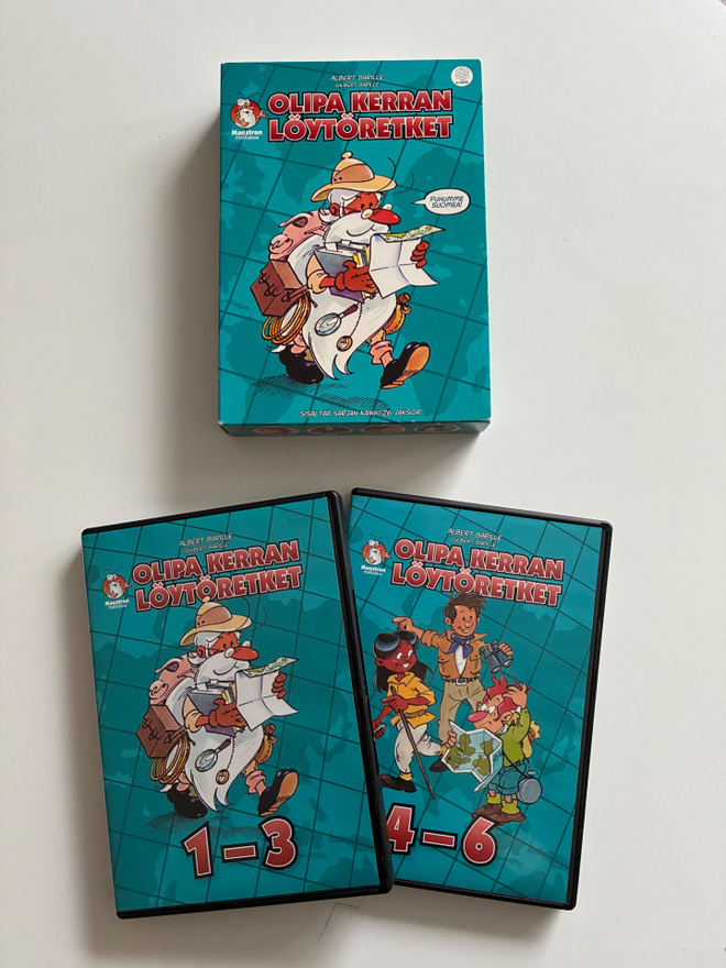 Olipa kerran löytöretket - koko sarja (6DVD boksi)